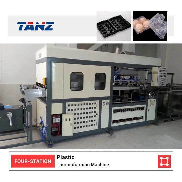 Plastic Vacuum Forming Machine High Speed Automated Blister Machine