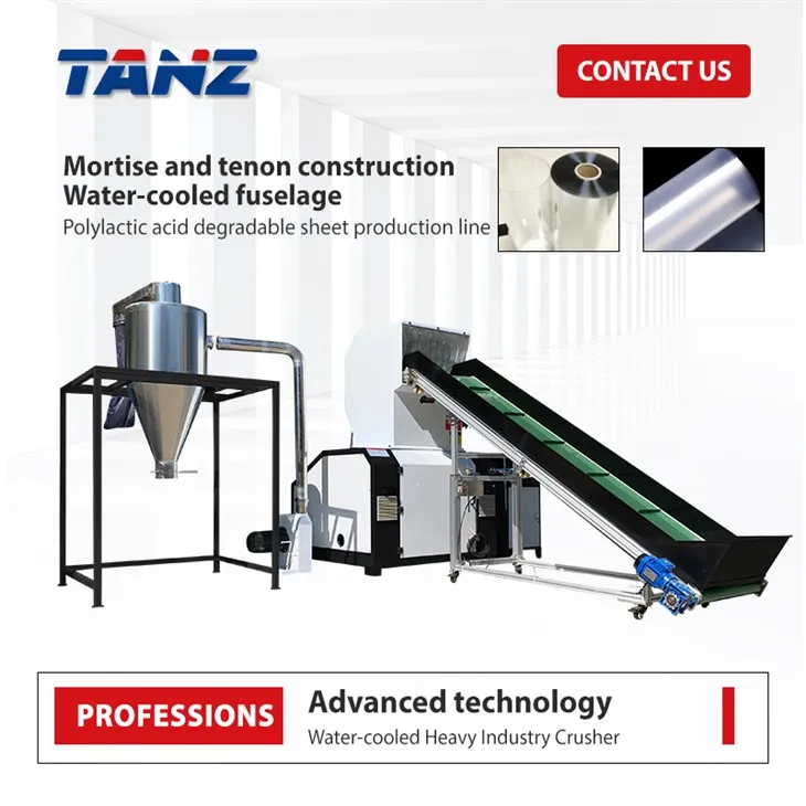 Soundproof Plastic Crusher